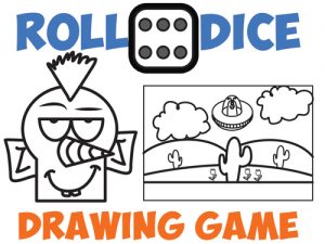 Drawing Games for Kids : Roll the Dice Drawing Game