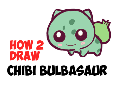 cute bulbasaur drawing