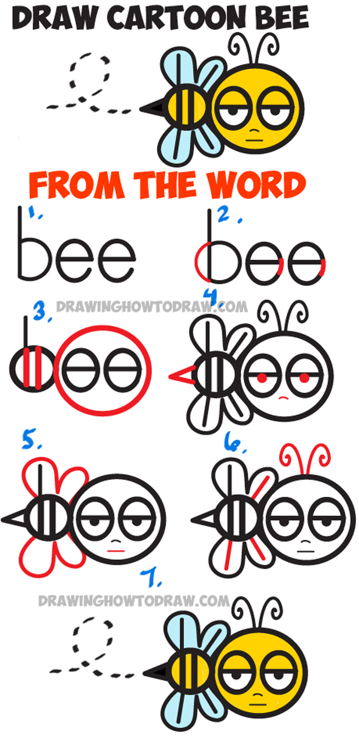 How to Draw a Bee