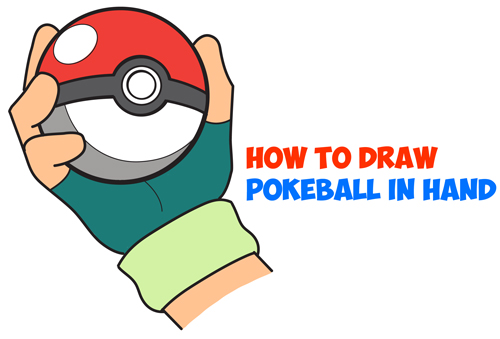 How To Draw A Open Pokeball If you wanted to draw it from the side you