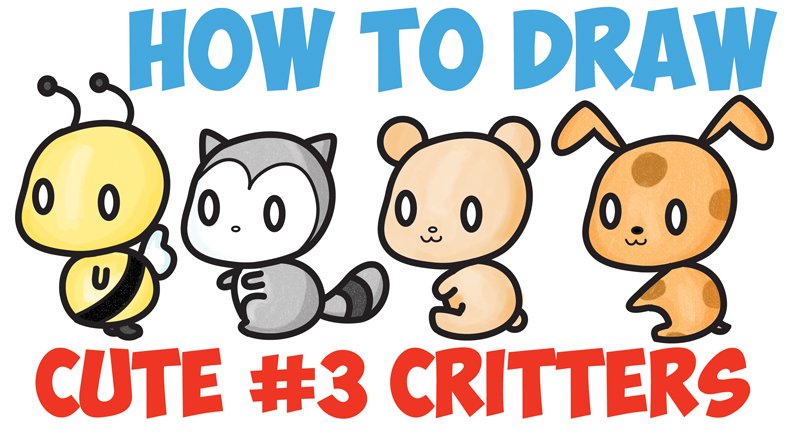You Can Draw Cute Animals! In 3 Simple Steps / Learn Character Drawing for  Beginner Level | Yasmina Creates | Skillshare