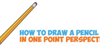 How to Draw Realistic Pencils Using One Point Perspective Techniques – Easy Step by Step Drawing Tutorial