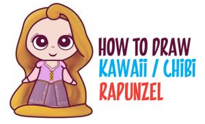 Tangled Rapunzel – How to Draw Step by Step Drawing Tutorials