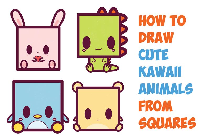 Simple Kawaii Drawings - YouTube