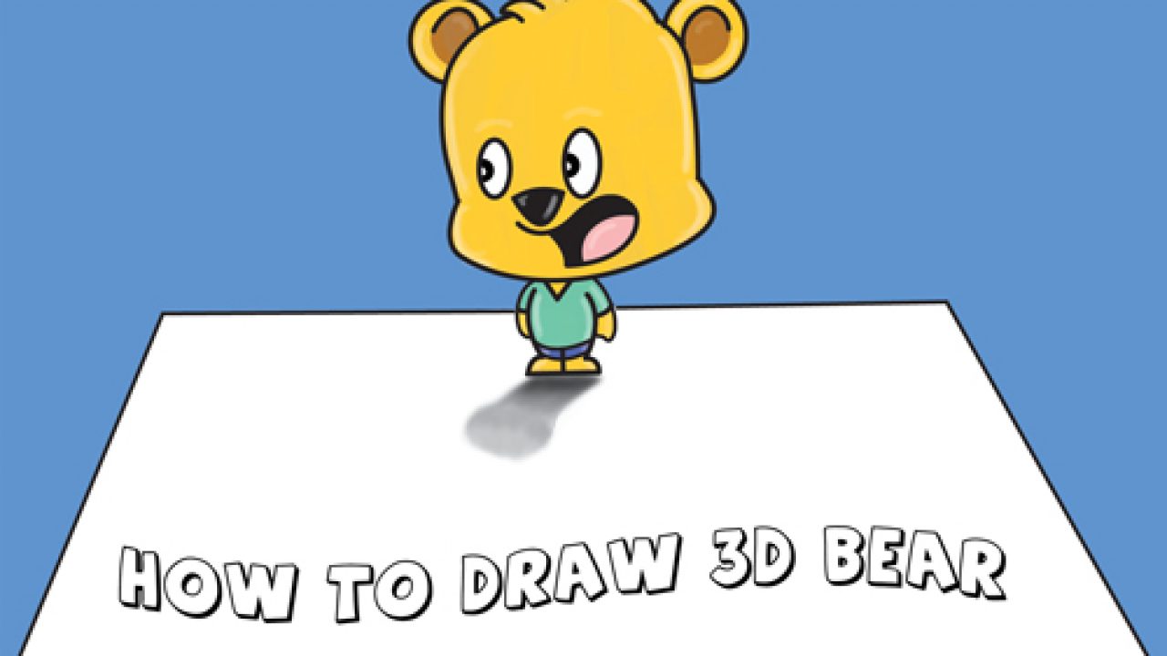 Easy How to Draw 3D Numbers Tutorial and 3D Numbers Coloring Page