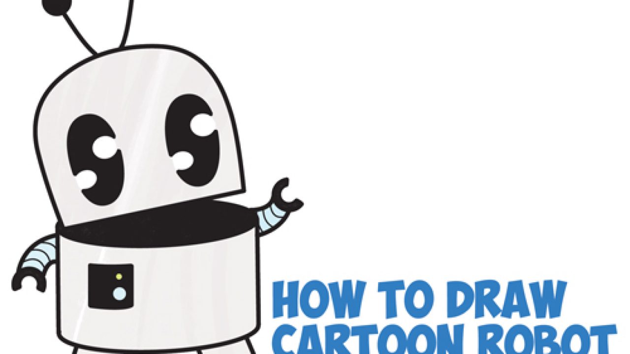 How to Draw Robots for Kids: Easy Step by Step Drawing Tutorial (Robot Art  Book 1) See more