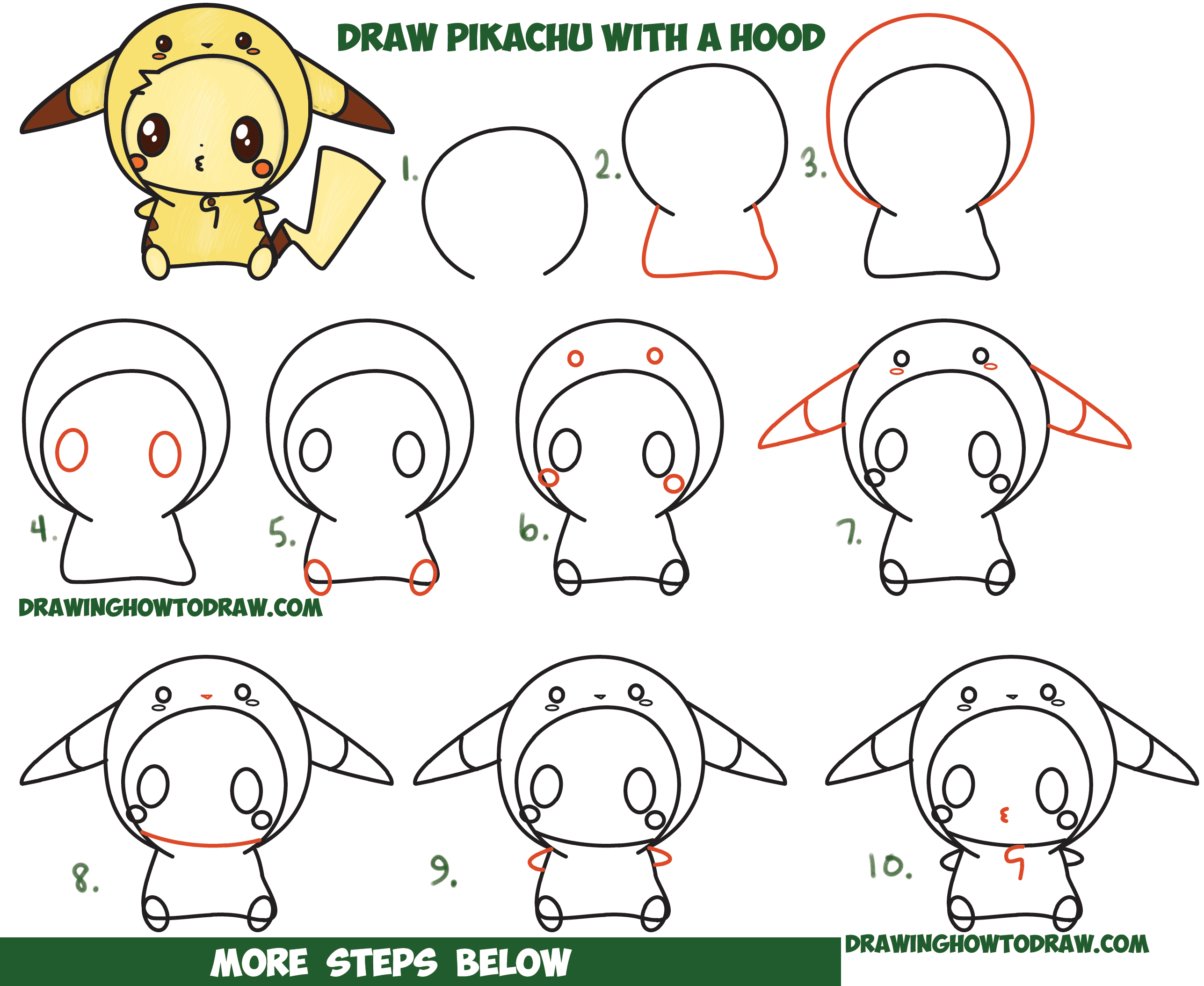 Pokemon Gifs & Graphics — coramckart: WIP! pikachu is hard to draw on...