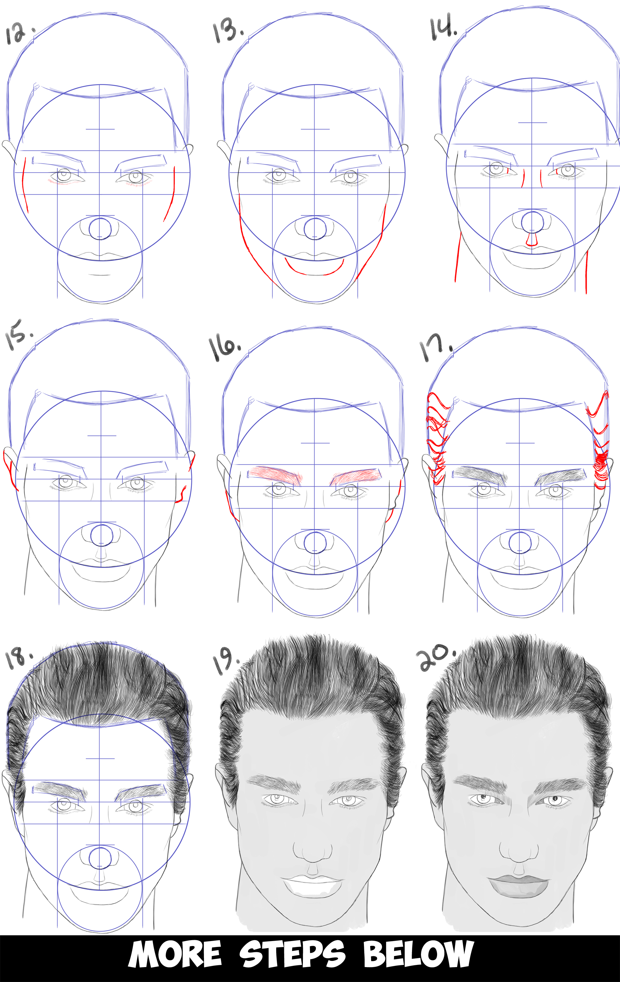 How To Draw A Face Step By Step For Beginners