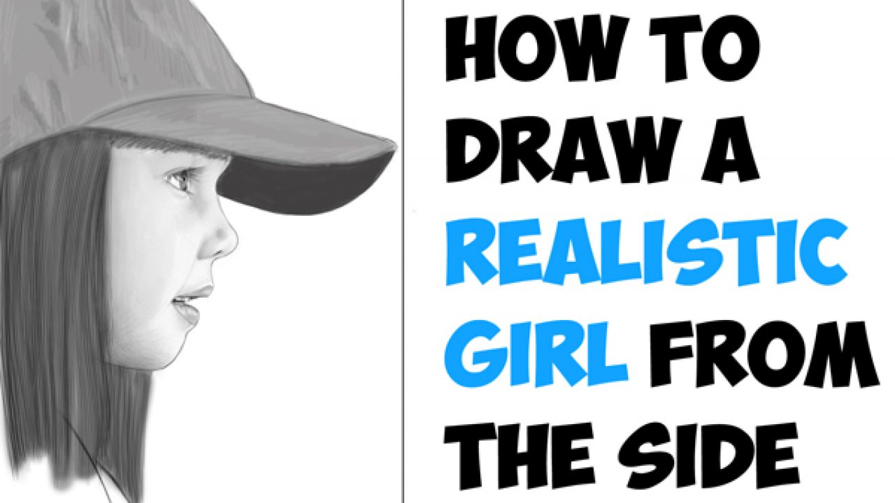 Collection of Easy Girl Drawing  Girl Profile Picture Drawing, HD