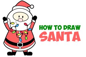 Holiday Drawings – How to Draw Step by Step Drawing Tutorials