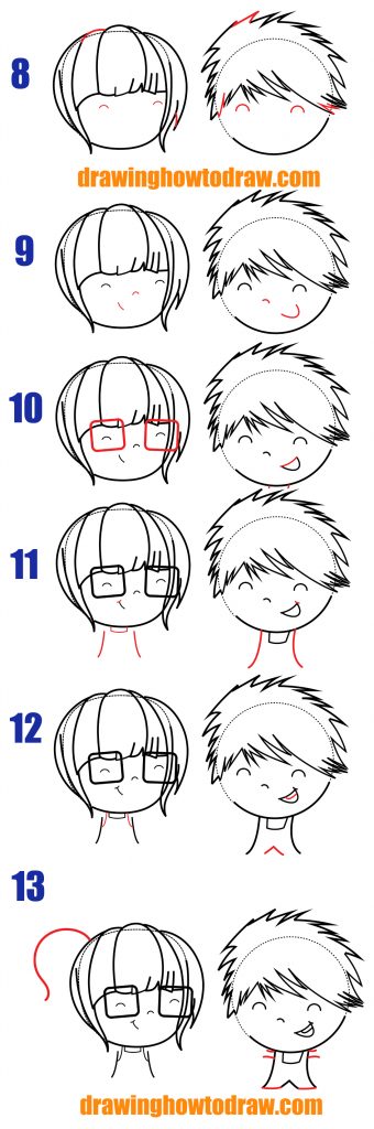 How to Draw a Boy and Girl in Love With Easy Step by Step Drawing ...