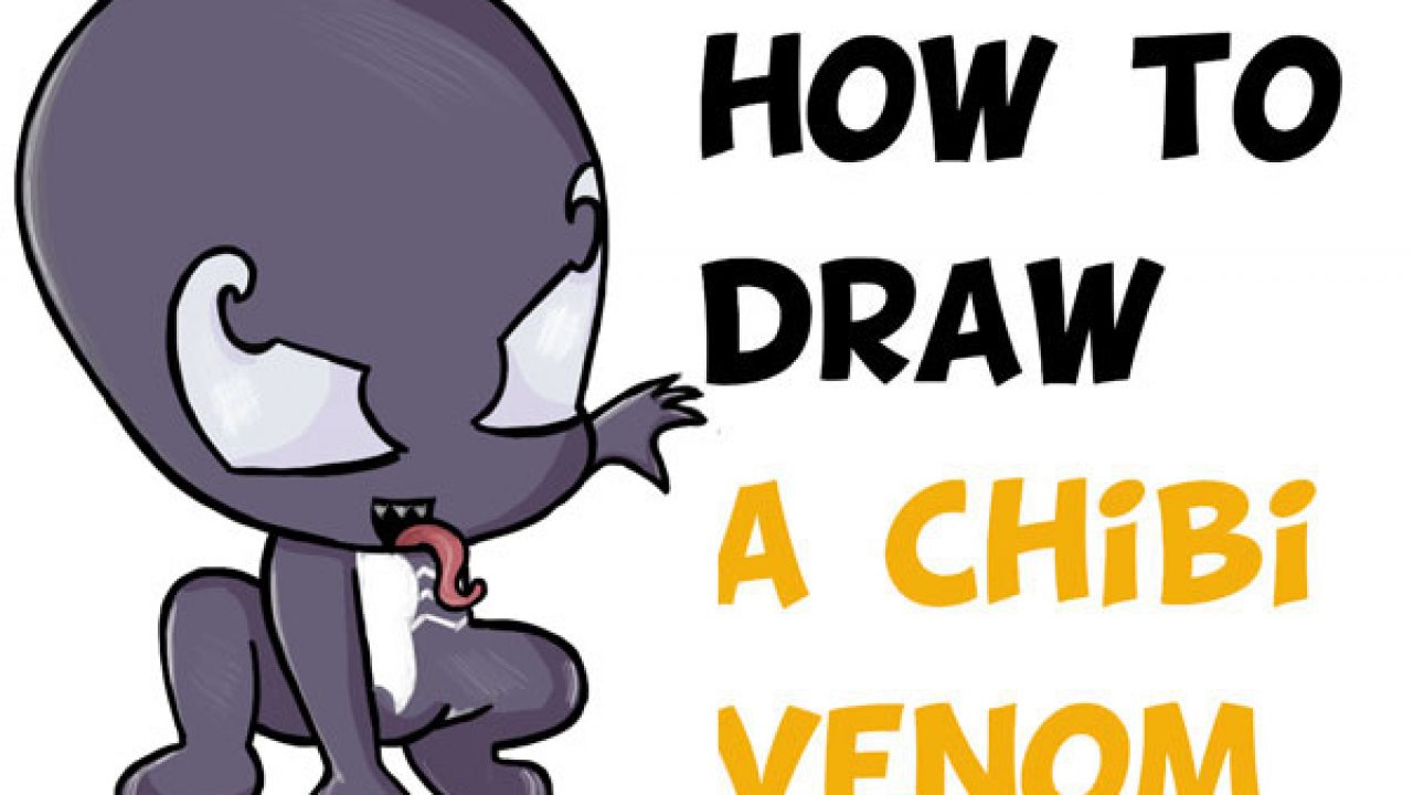 How to Draw Venom from Amazing Spiderman - Easy Things to Draw - Vidéo  Dailymotion
