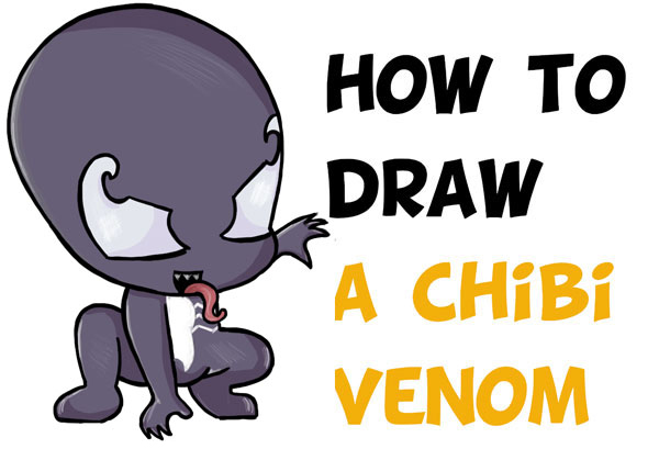 Venom Drawing Step by Step | How to draw venom, Spiderman sketches, Cartoon  drawings