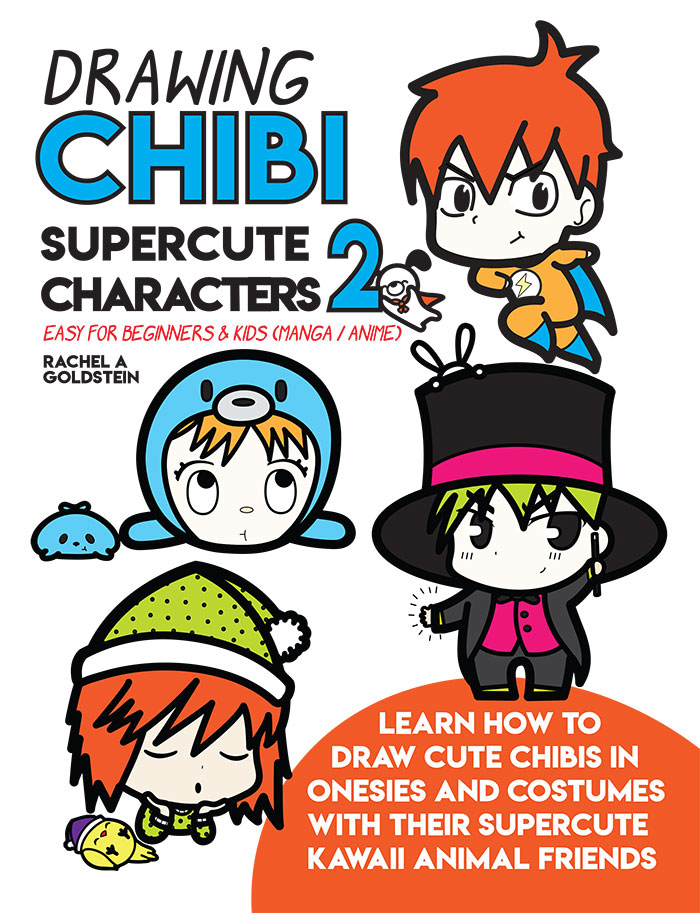  tegning Supercute Chibis i kostumer til begyndere Bog 2