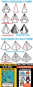 How To Draw Pyramids : Guide To Drawing Pyramids From Different Angles 