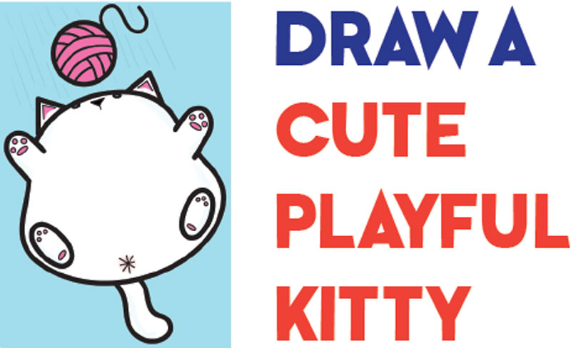 How to Draw Cute and Cute Kawaii KITTEN / Cute Drawings - Drawing