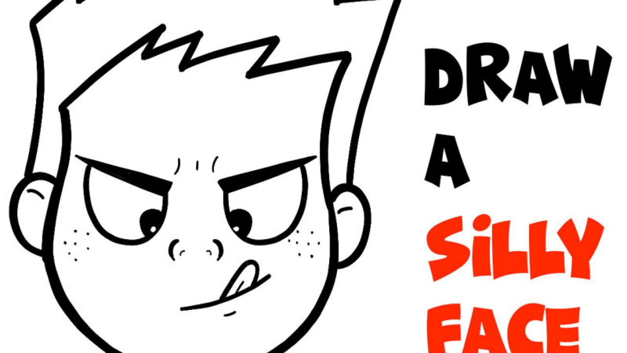 how to draw cartoon faces