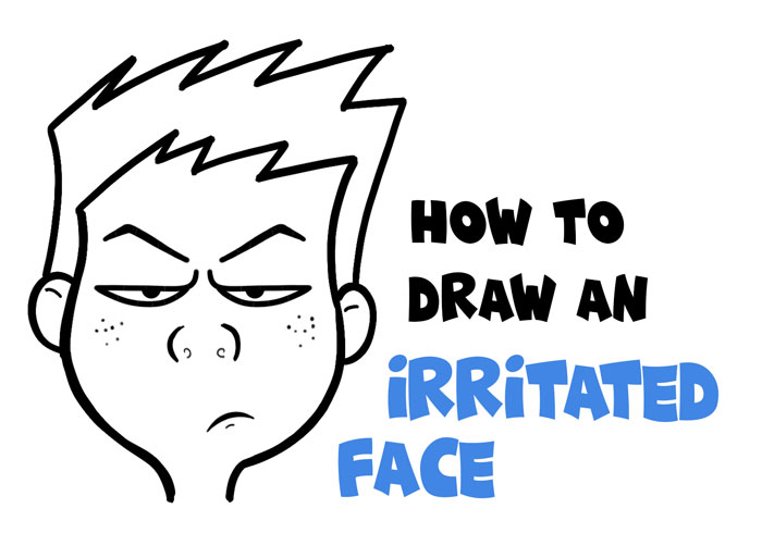 How to Draw Cartoon Emotions & Facial Expressions Drawing Lessons | How to  Draw Step by Step Drawing Tutorials