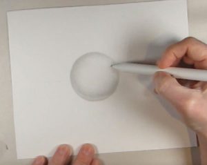 How to Draw and Shade a Sphere or Ball – Step by Step Drawing Tutorial ...