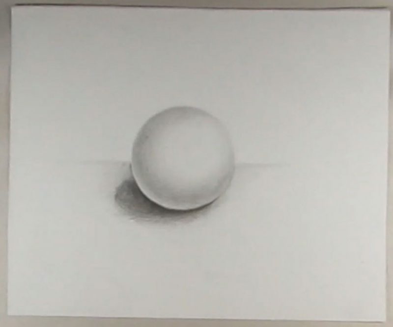 How to Draw and Shade a Sphere or Ball – Step by Step Drawing Tutorial ...