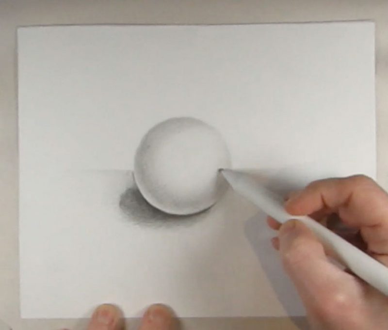 How to Draw and Shade a Sphere or Ball – Step by Step Drawing Tutorial ...