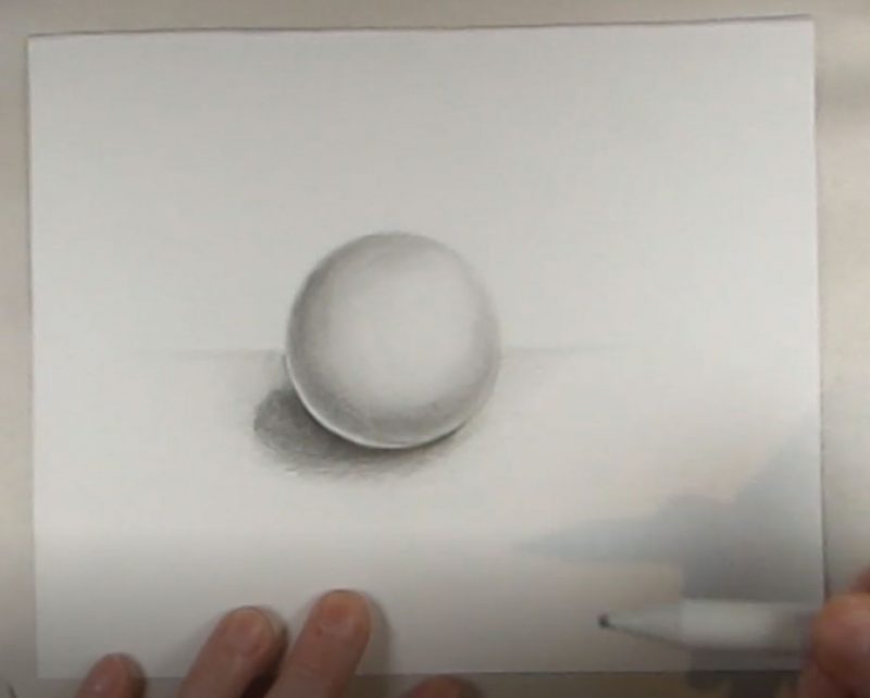 How to Draw and Shade a Sphere or Ball – Step by Step Drawing Tutorial ...