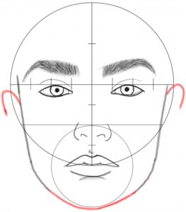 How to Draw a Face in Basic Proportions – Drawing Beautiful Female Face ...