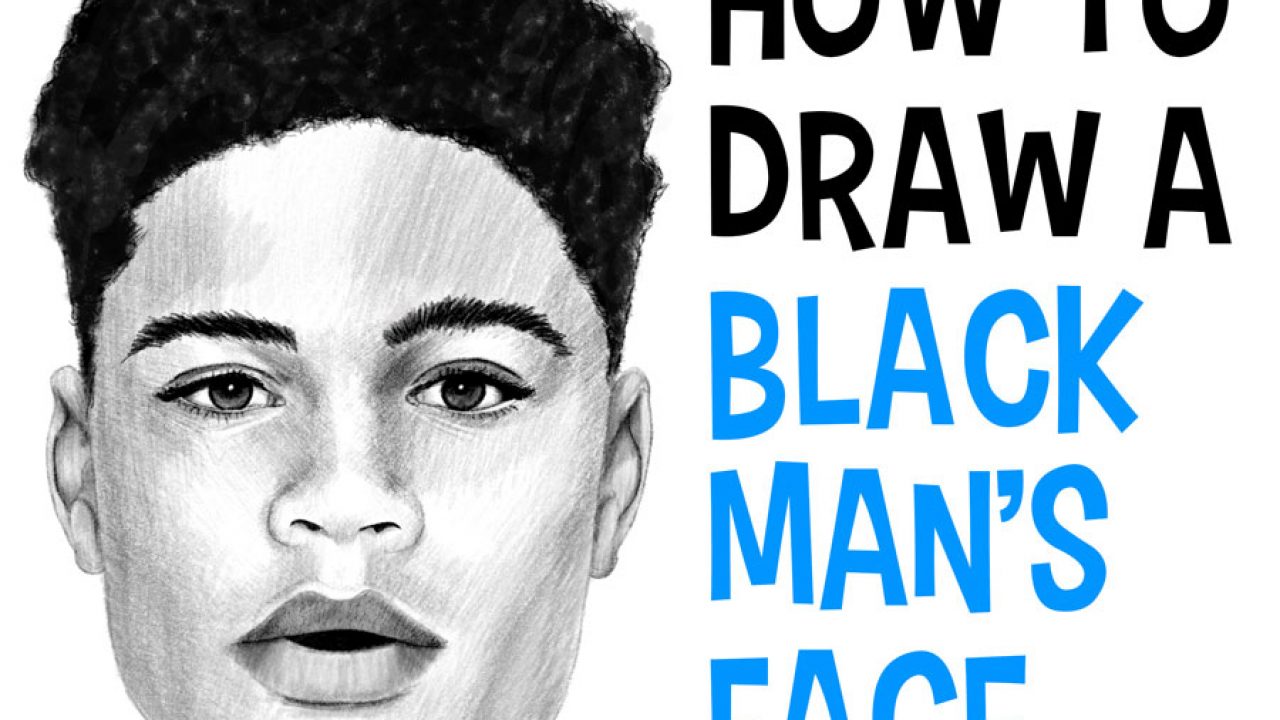 How To Draw Black People Hair Male / Drawing Fascinating Characters 250