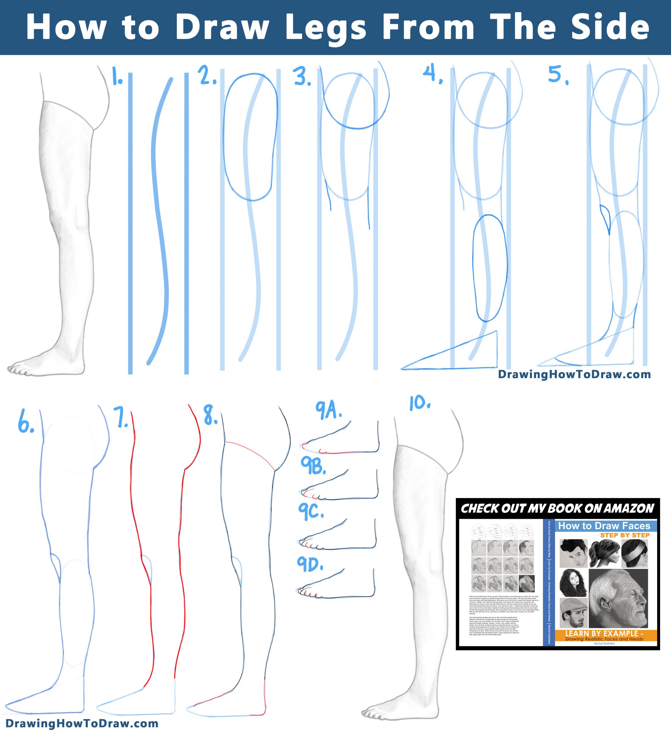 Drawing legs and feet by jozlixart - Make better art | CLIP STUDIO TIPS