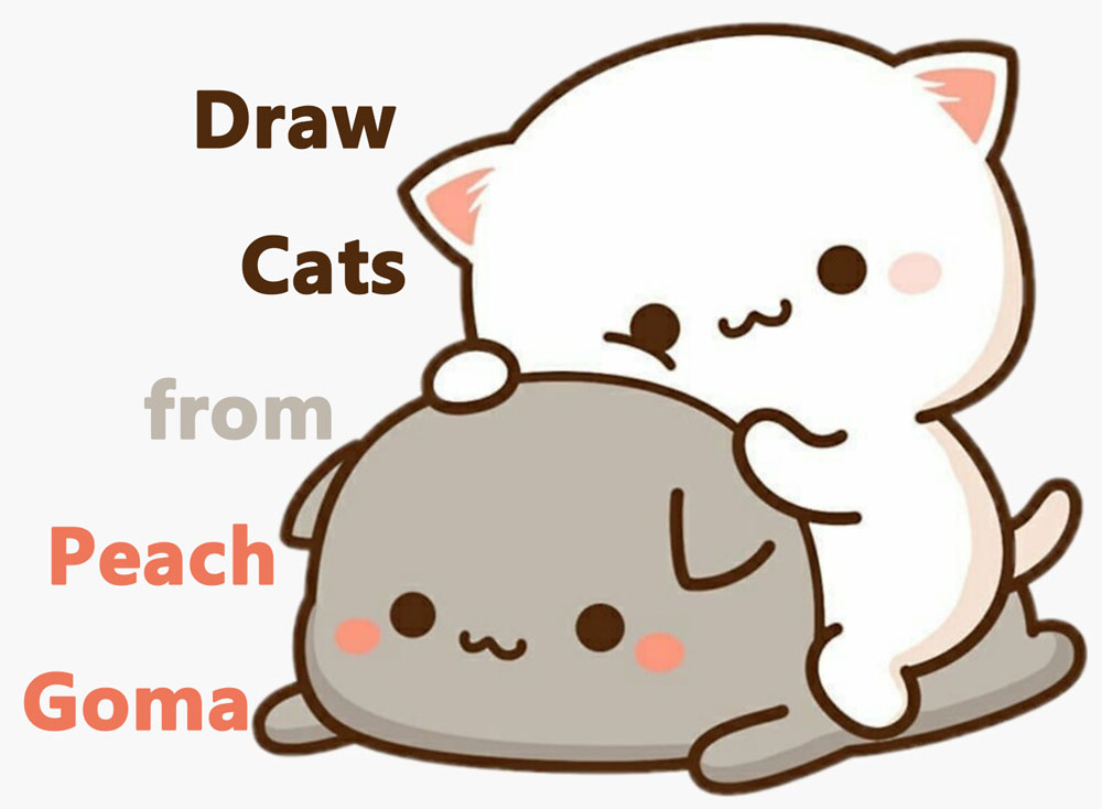 cute easy cat drawings