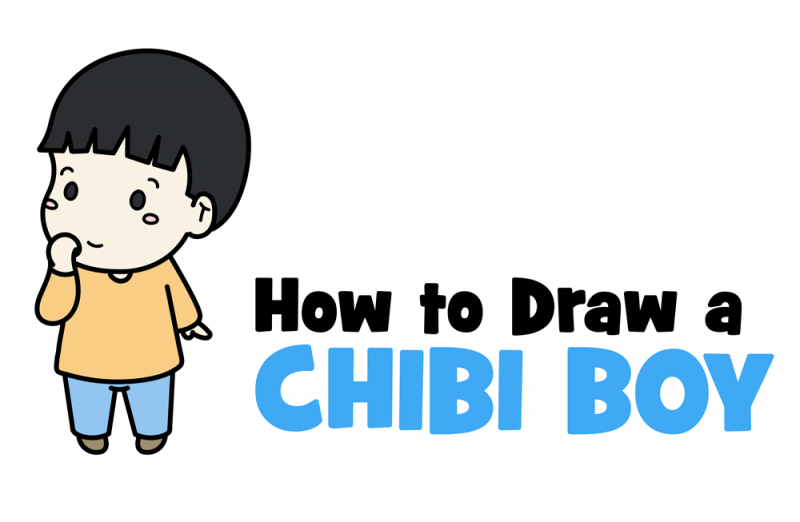 How To Draw a Boy For Beginners With 4 Easy Steps | My Drawi… | Flickr
