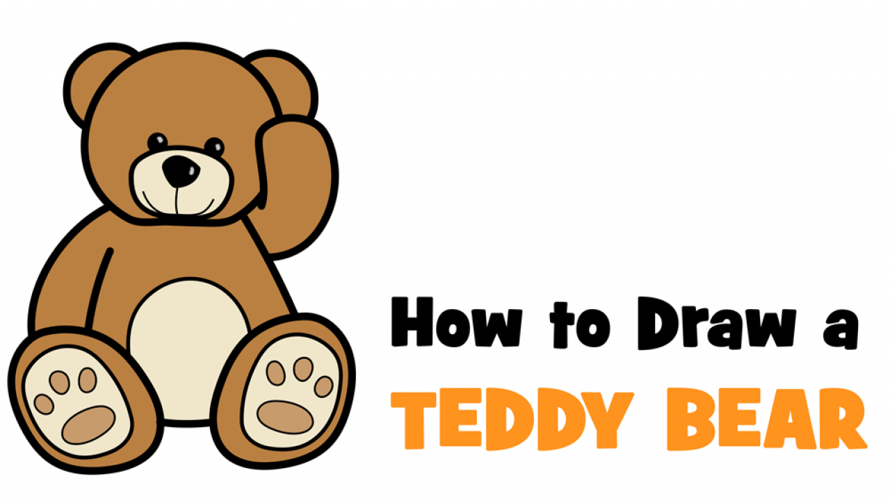 How to Draw a Baby Bear - Really Easy Drawing Tutorial | Drawing tutorial  easy, Easy drawings, Drawing tutorial