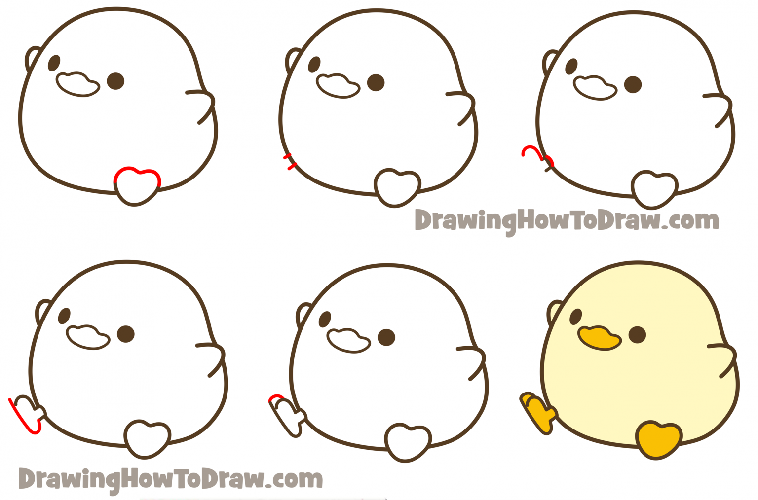 how to draw a duck kawaii The ultimate realistic drawing guide easy