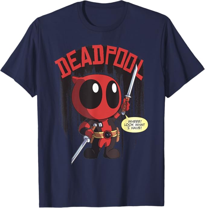 super cute deadpool tshirt