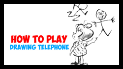 How to Play a Fun Drawing Game Based on the Fun Telephone Game