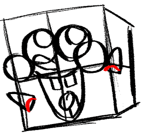 spongebob-8 Draw an oval at the botton of each shoulder. spongebob-8 Draw an oval at the botton of each shoulder.