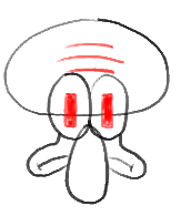 Step 6 - How to Draw Squidward Tentacles from Spongebob Squarepants