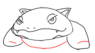 Step 6 - Step by Step Drawing Lesson : How to Draw Venusaur from Pokemon for Kids