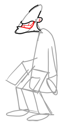 Step 3 How to Draw Dr. Doofenshmirtz from Phineas and Ferb for Kids : Step by Step Drawing Lesson Step 3 How to Draw Dr. Doofenshmirtz from Phineas and Ferb for Kids : Step by Step Drawing Lesson