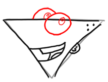 Step 5 How to Draw Phineas Playing Guitar from Phineas and Ferb for Kids : Step by Step Drawing Lesson