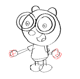 Step 14 How to Draw Walden from Wow Wow Wubbzy Step by Step Drawing Tutorial for Preschoolers Step 14 How to Draw Walden from Wow Wow Wubbzy Step by Step Drawing Tutorial for Preschoolers