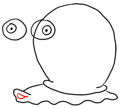 Step 5 How to Draw Gary Snail from Spongebob Squarepants Step by Step Drawing Tutorials Step 5 How to Draw Gary Snail from Spongebob Squarepants Step by Step Drawing Tutorials