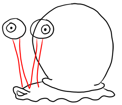 Step 6 How to Draw Gary Snail from Spongebob Squarepants Step by Step Drawing Tutorials Step 6 How to Draw Gary Snail from Spongebob Squarepants Step by Step Drawing Tutorials