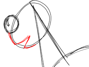 Step 5 How to Draw Cartoon Reindeers Step by Step Drawing Lessons