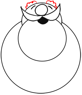 Step 7 Easy How to Draw Santa Clause Step by Step Drawing Tutorial Step 7 Easy How to Draw Santa Clause Step by Step Drawing Tutorial