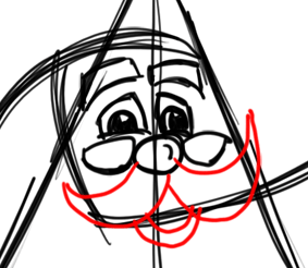 Step 8 How to Draw Santa Clause Step by Step Drawing Lesson Step 8 How to Draw Santa Clause Step by Step Drawing Lesson