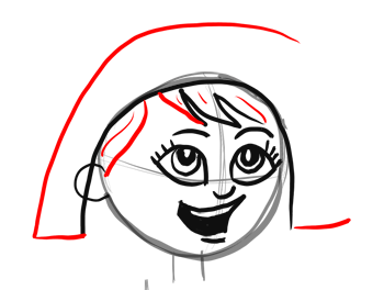 Step 9 How to Draw Cartoon Pilgrims for Thanksgiving tep by Step Drawing Tutorial for Kids, Teens, and Adults