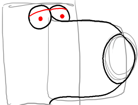 Step 5 How to Draw Brian from Family Guy : Step by Step Drawing Lesson