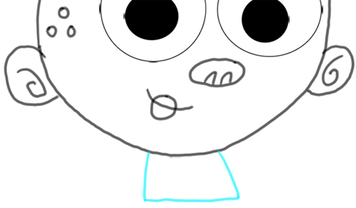 Step 7 How to Draw AJ from Fairly Odd Parents : Step by Step Drawing Lesson Step 7 How to Draw AJ from Fairly Odd Parents : Step by Step Drawing Lesson