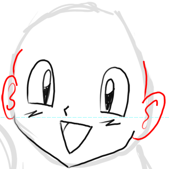 Step 7 How to Draw Ash Ketchum from Pokemon : Step by Step Drawing Lesson
